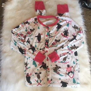 little blue house onesie